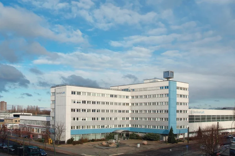 Gebäude der BerlinerLuft. Technik GmbH
