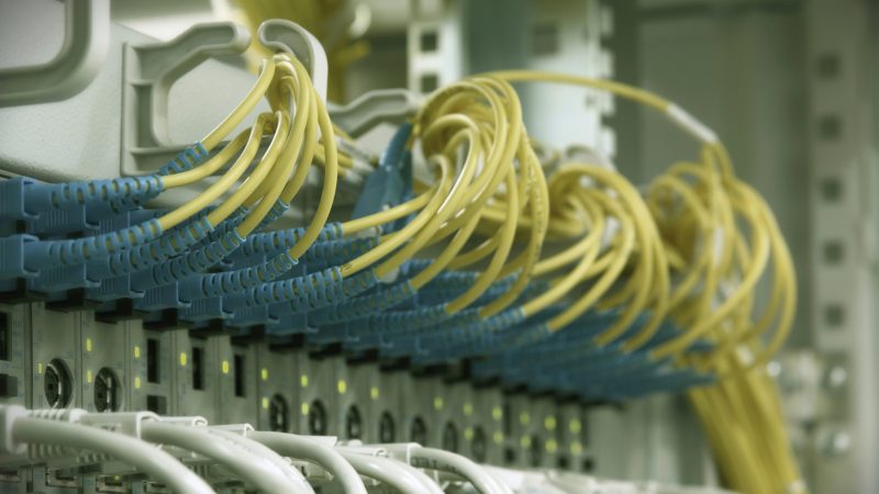LAN-Kabel Anschlüsse