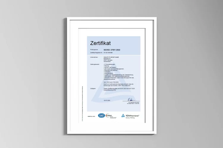 PKN GmbH erneut ISOIEC 27001-zertifiziert
