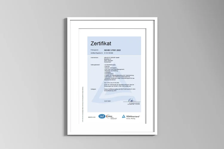 PKN GmbH erneut ISOIEC 27001-zertifiziert